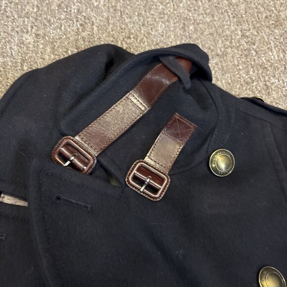 Burberry Brit Cashmere wool coat (missing Buttons) See All Photos -Made Bosnia - Picture 10 of 16